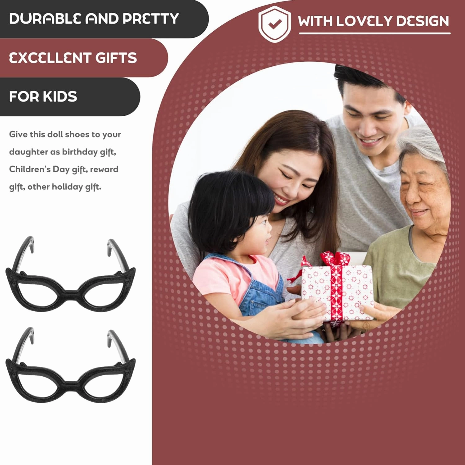 100pcs Doll Glasses Dollhouse Glasses Doll Costume Glasses Doll Sunglasses Doll Dress up Eyeglasses Dollhouse Eyeglasses Dolls Costume Eyeglasses Dog Miniature Little Doll Plastic