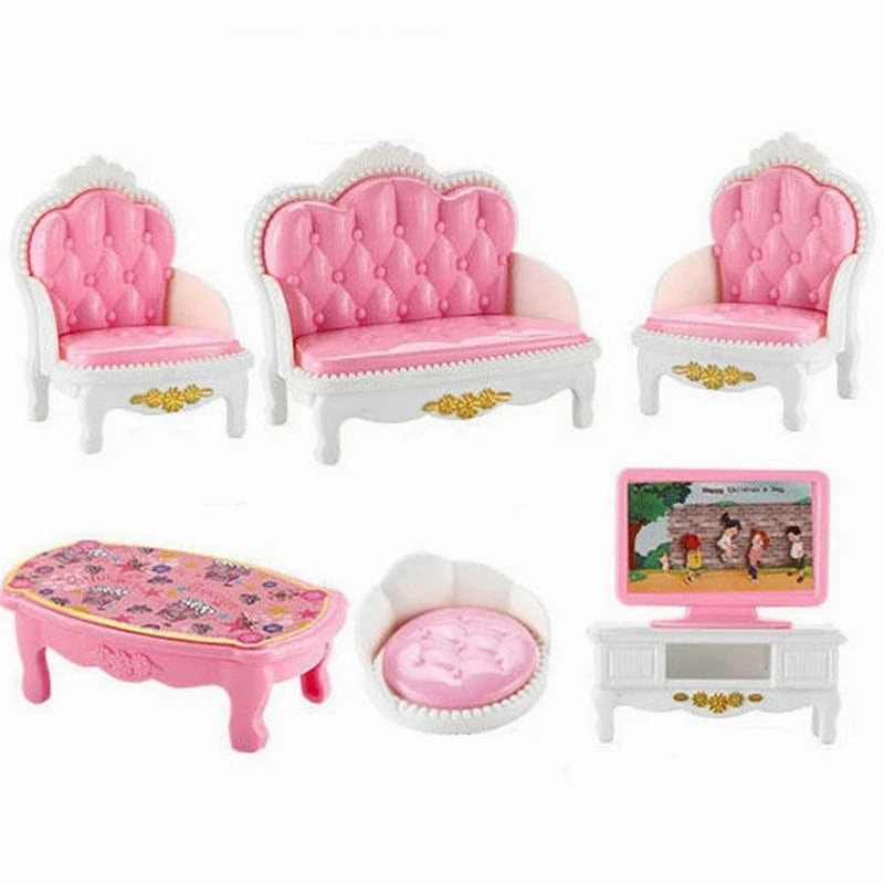1:12 Miniature Home Furniture Set, Doll Accessories For Bedroom, Living Room, Kitchen And Bathroom, Doll House Accessories, Gift