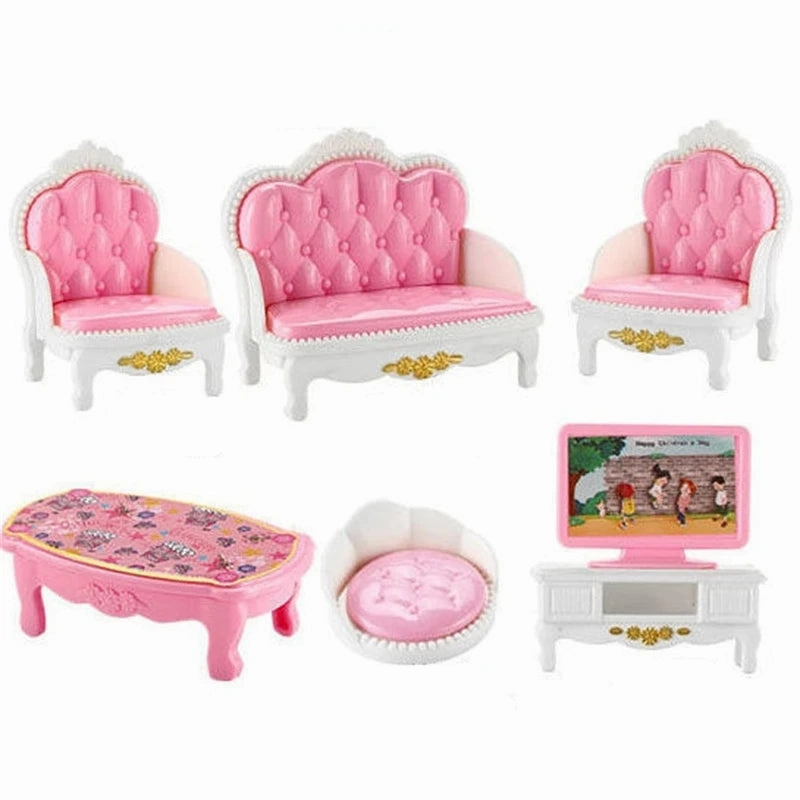 1:12 Miniature Home Furniture Set, Doll Accessories For Bedroom, Living Room, Kitchen And Bathroom, Doll House Accessories, Gift