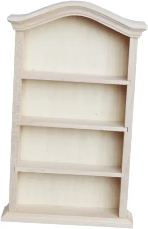 1Pc Mini House DIY Accessories Vintage Style Miniature Storage Shelves Model for Dollhouse Compact Design with Craftsmanship for Home Decor and Collecting