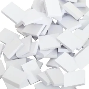 200Pcs Mini Books 1:12 Scale White Dollhouse Books Realistic Compact Dollhouse Miniatures Paper Mini Opening Ornament for Bookshelf Decoration
