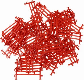 200Pcs Miniature Fencing Accessory for Micro Landscape Decoration Brick Fence for Fairy Garden Crafts Compact Design for Dollhouse Scene Easy to Use