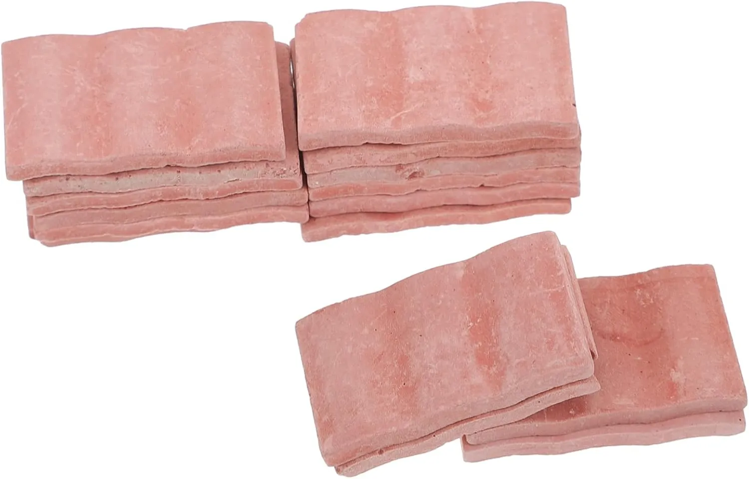 2sets 50pcs Miniature Brick Models for Micro Landscape Decoration DIY Table Simulation Brick for Fairy Garden Crafts Compact and Building Blocks 50pcs*2