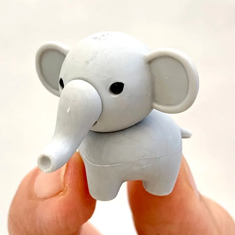 38032 IWAKO ZOO ANIMAL ERASERS-60