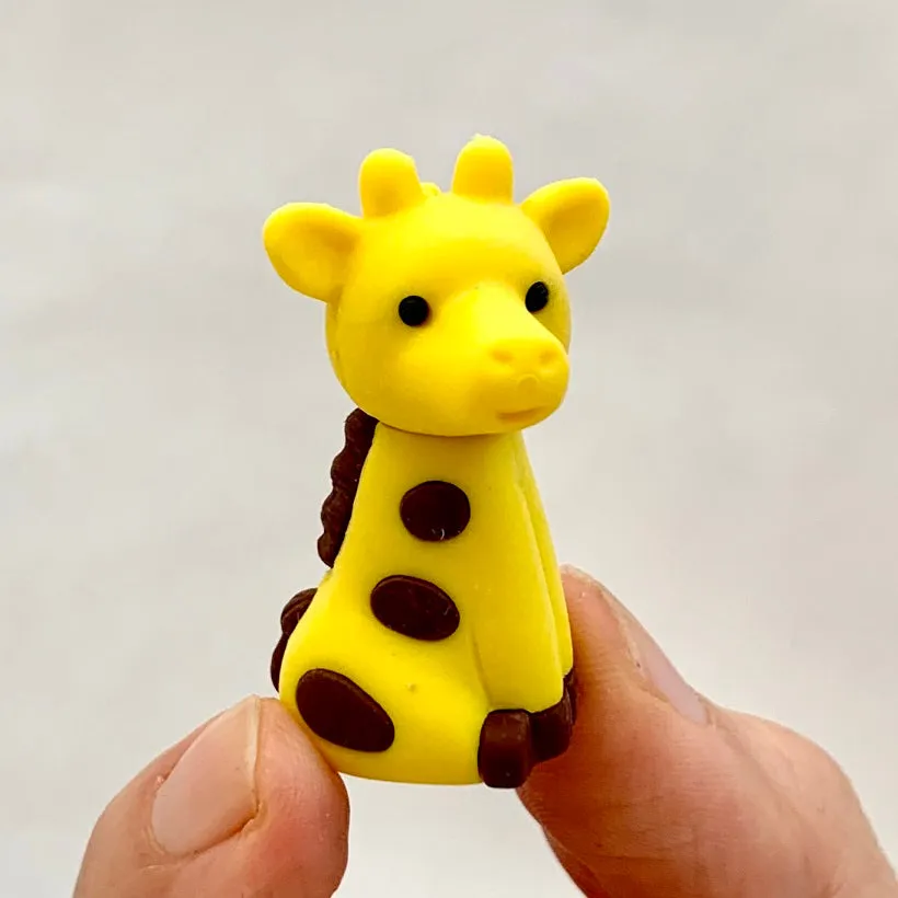 38032 IWAKO ZOO ANIMAL ERASERS-60