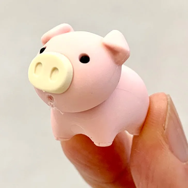38032 IWAKO ZOO ANIMAL ERASERS-60