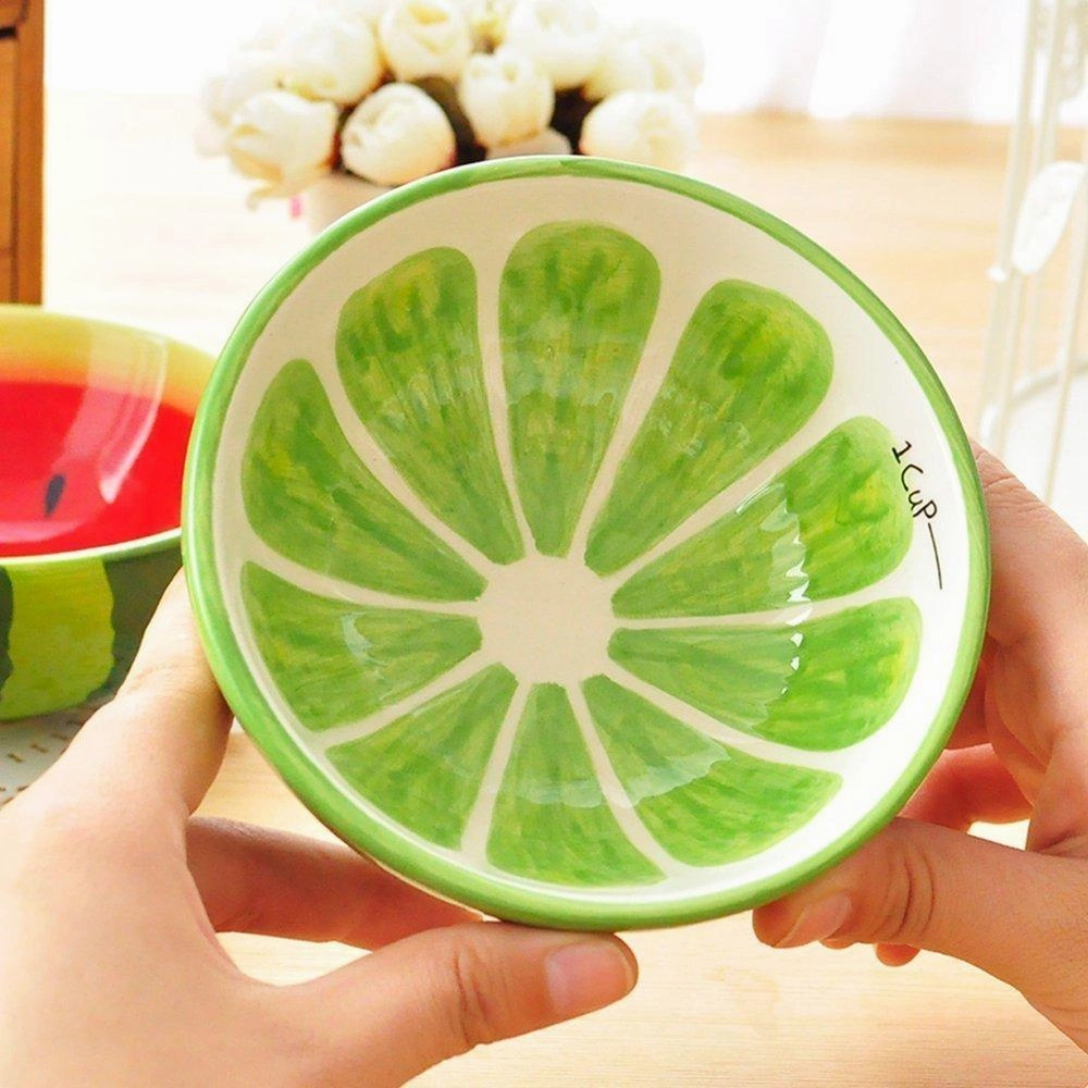 3-Piece Hand Painted Summer Tableware Set