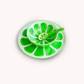 3-Piece Hand Painted Summer Tableware Set