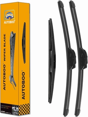 3 Wipers Replacement for Honda CRV 2007-2011 Acura RDX 2007-2018 Windshield Wiper Blades with Rear 26" 16" 14inch
