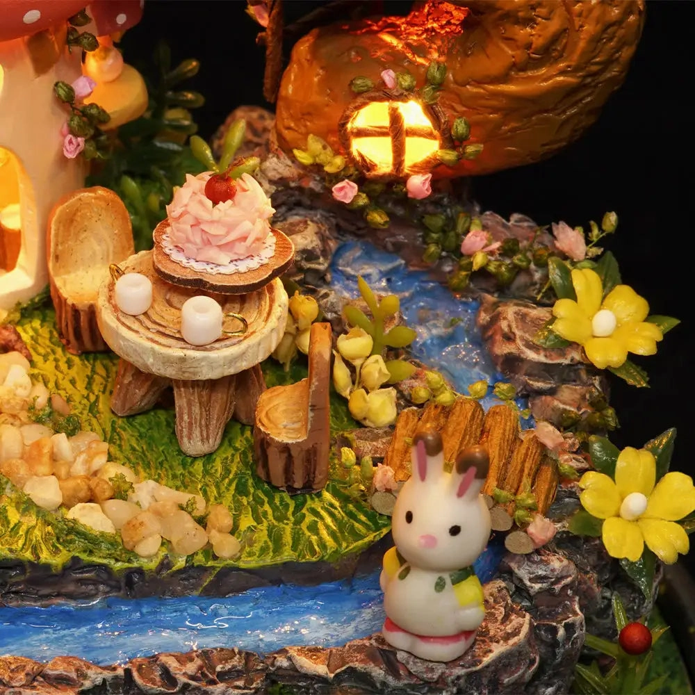 "Garden Diary" Miniature Dollhouse Kit