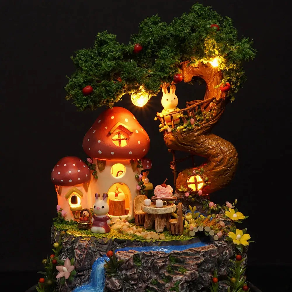 "Garden Diary" Miniature Dollhouse Kit