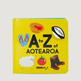 A - Z of Aotearoa - Kiwi ABC Board Book