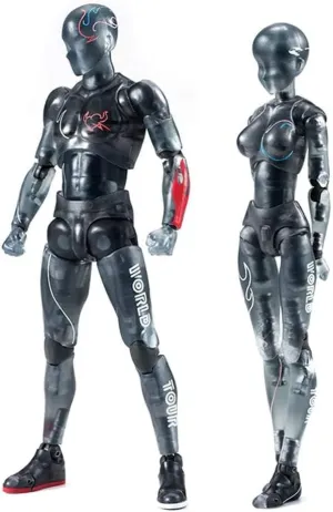 Action Figure Model, PVC Figure Model Drawing for SHF S H Figuarts Children Kids Collector Toy Gift, Suitable for Sketching, Painting, Drawing, Artist with Box