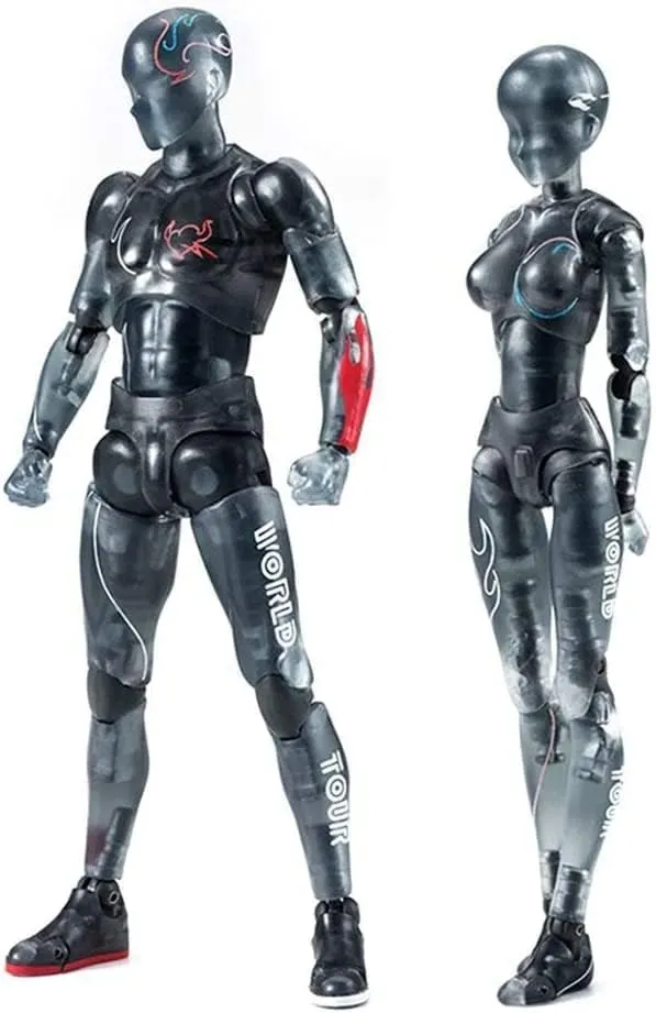 Action Figure Model, PVC Figure Model Drawing for SHF S H Figuarts Children Kids Collector Toy Gift, Suitable for Sketching, Painting, Drawing, Artist with Box