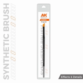 AK Interactive - AKB010 - Brushes - Synthetic Brush - Angular