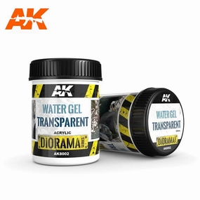 AK Interactive: WATER GEL TRANSPARENT 250ML