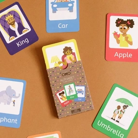 Alphabet Flashcards by Little Omo