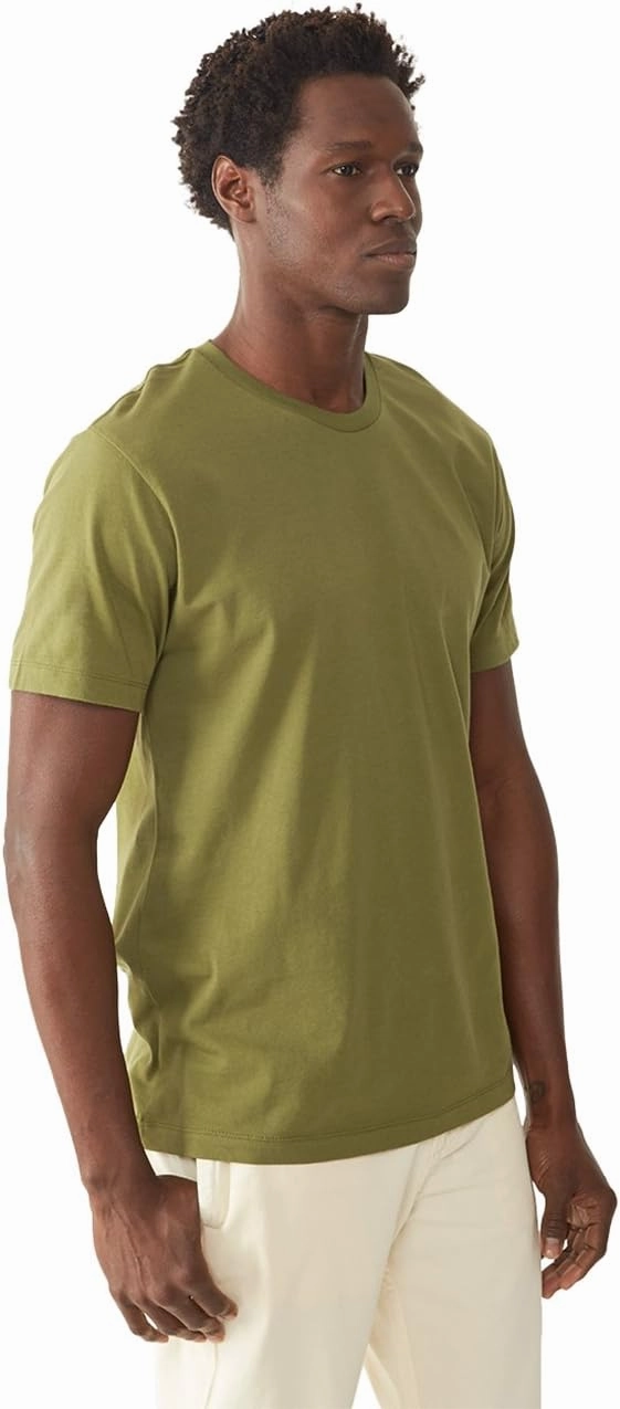 Alternative Men's T shirt, Cool Blank Cotton Shirt, Short Sleeve Go-To Tee