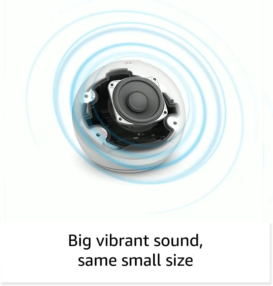Amazon Echo Dot (newest model), Vibrant sounding Alexa speaker, Great for bedrooms, dining rooms and offices, Deep Sea Blue