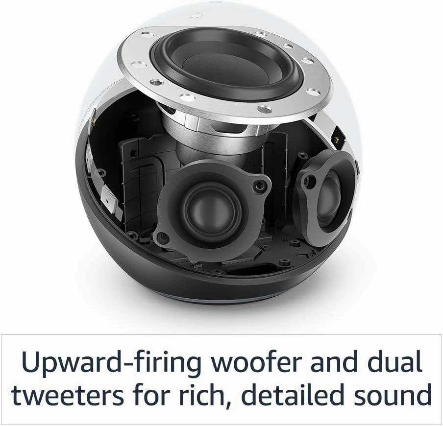 Amazon Echo (newest model), Alexa speaker with premium sound, Ideal for large bedrooms, living rooms and kitchens, Charcoal