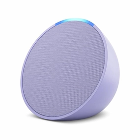 Amazon Echo Pop| Smart speaker with Alexa and Bluetooth| Loud sound, balanced bass, crisp vocals| Purple
