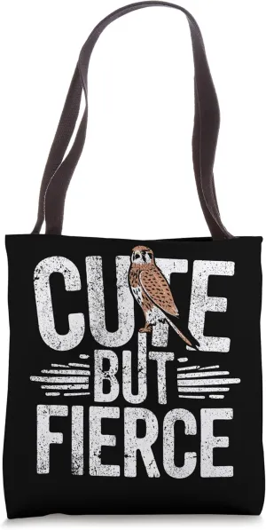 American Kestrel Cute But Fierce Kestrel Tote Bag