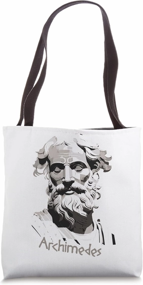 Archimedes, inventor in ancient Greece Tote Bag