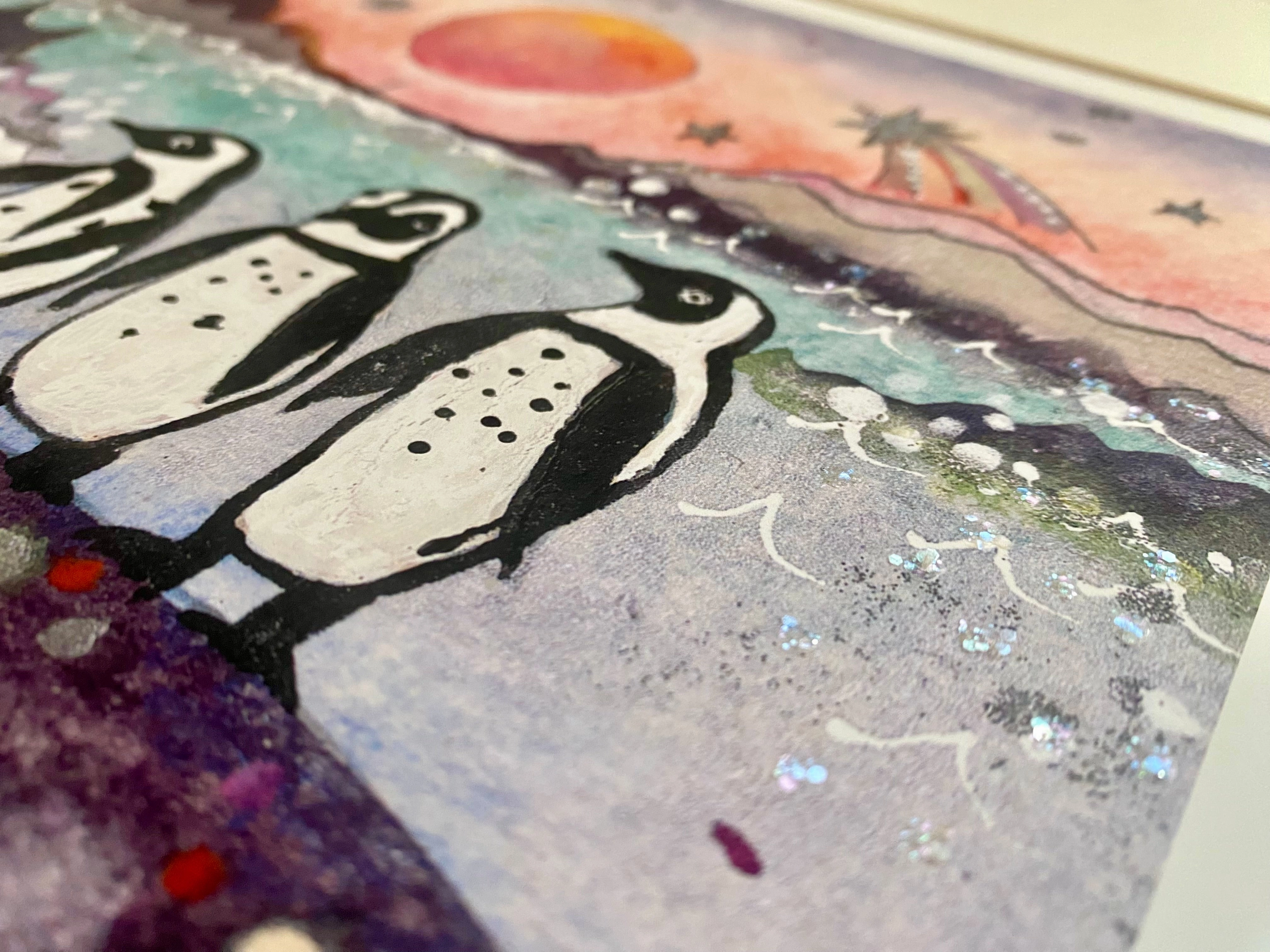 Art Prints | Humboldt Penguins | Chester Zoo | Lucy Loveheart
