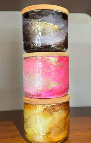 ARTISAN DESIGNED - INFINITY VOYAGER 3PC CANISTER SET