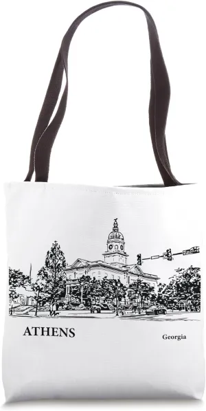 Athens Georgia Tote Bag
