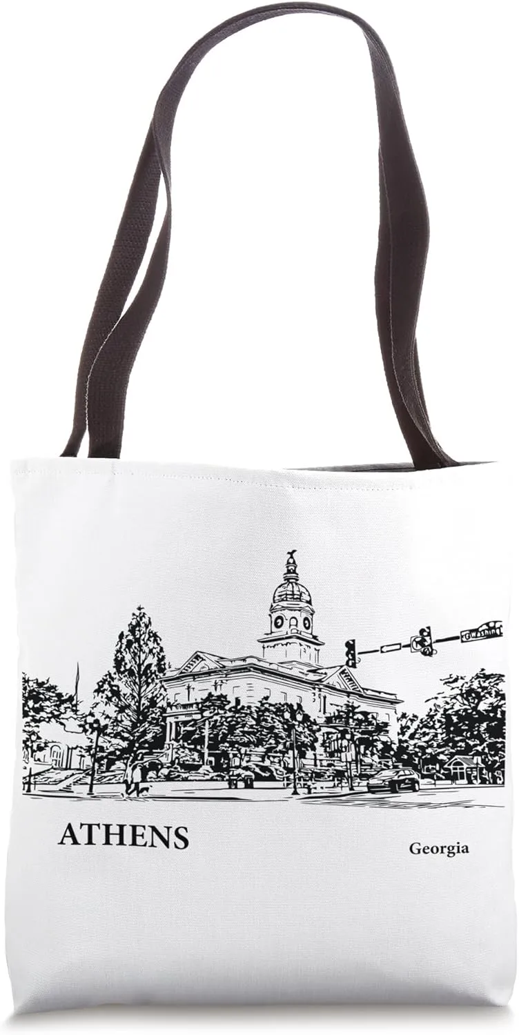Athens Georgia Tote Bag