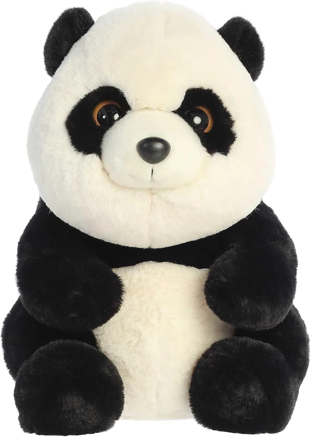 Aurora® Adorable Lin Lin™ Panda Stuffed Animal - Irresistible Charm - Endless Snuggles - Black 14 Inches