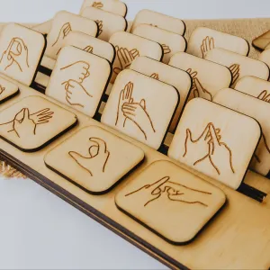 Auslan - Letters Board