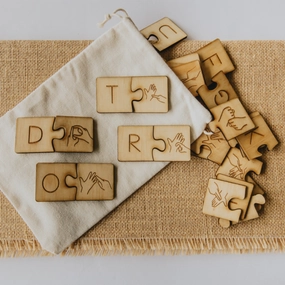 Auslan - Alphabet Puzzle
