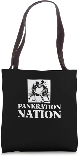 Awesome Greek Pankration Nation Pankratiast Pankrate Lovers Tote Bag