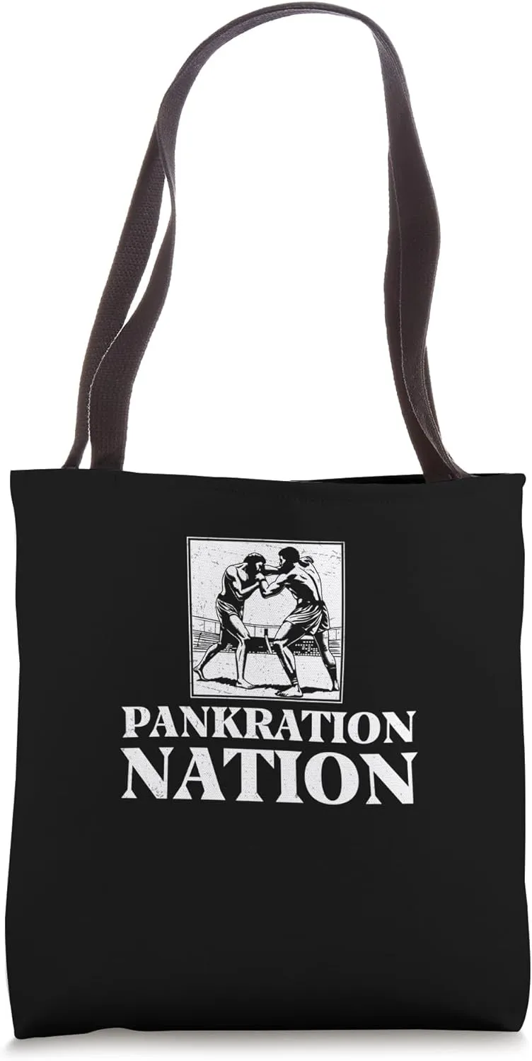 Awesome Greek Pankration Nation Pankratiast Pankrate Lovers Tote Bag