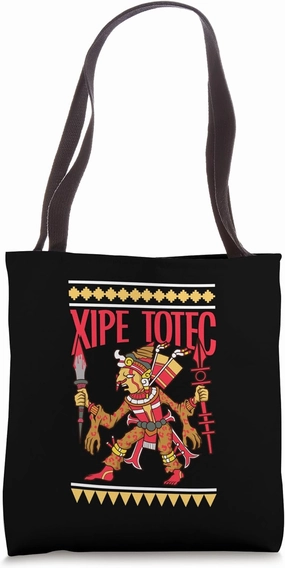 Aztec vegetation god - Xipe Totec Tote Bag