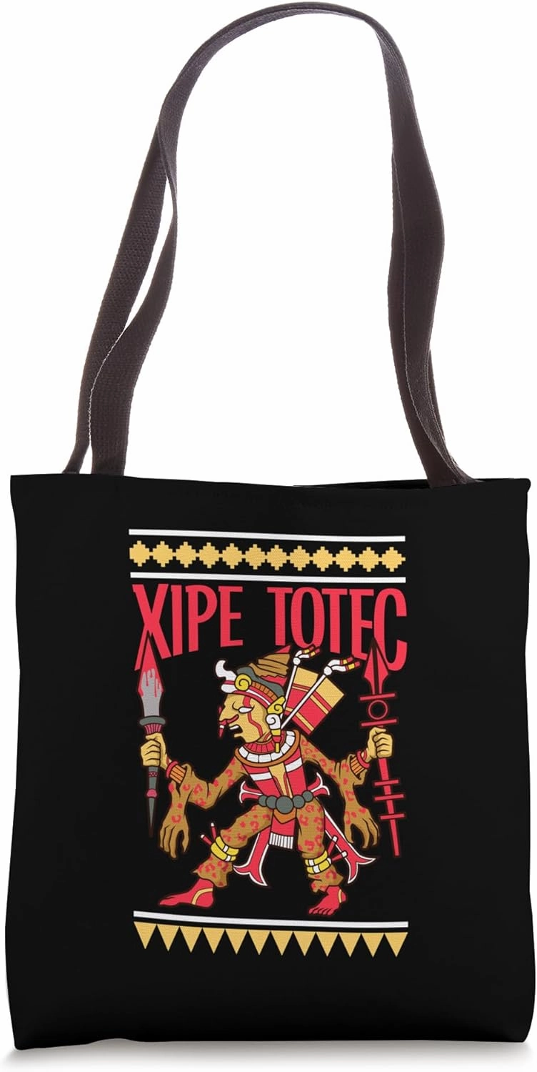 Aztec vegetation god - Xipe Totec Tote Bag
