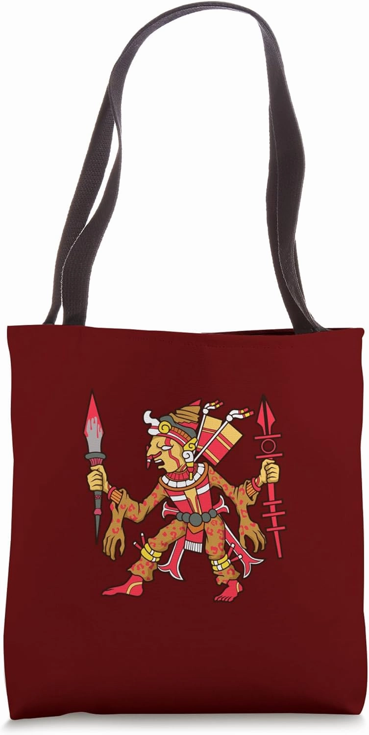 Aztec vegetation god - Xipe Totec Tote Bag