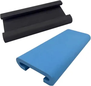 B Baosity 2X Dragon Boat Seat Pads EVA Fishing Seat Pads Non Slip Rower Boating Cushion Kayak Seat Cushion Rowing Machine Seat Cushions, Sky Blue Black, 32cm