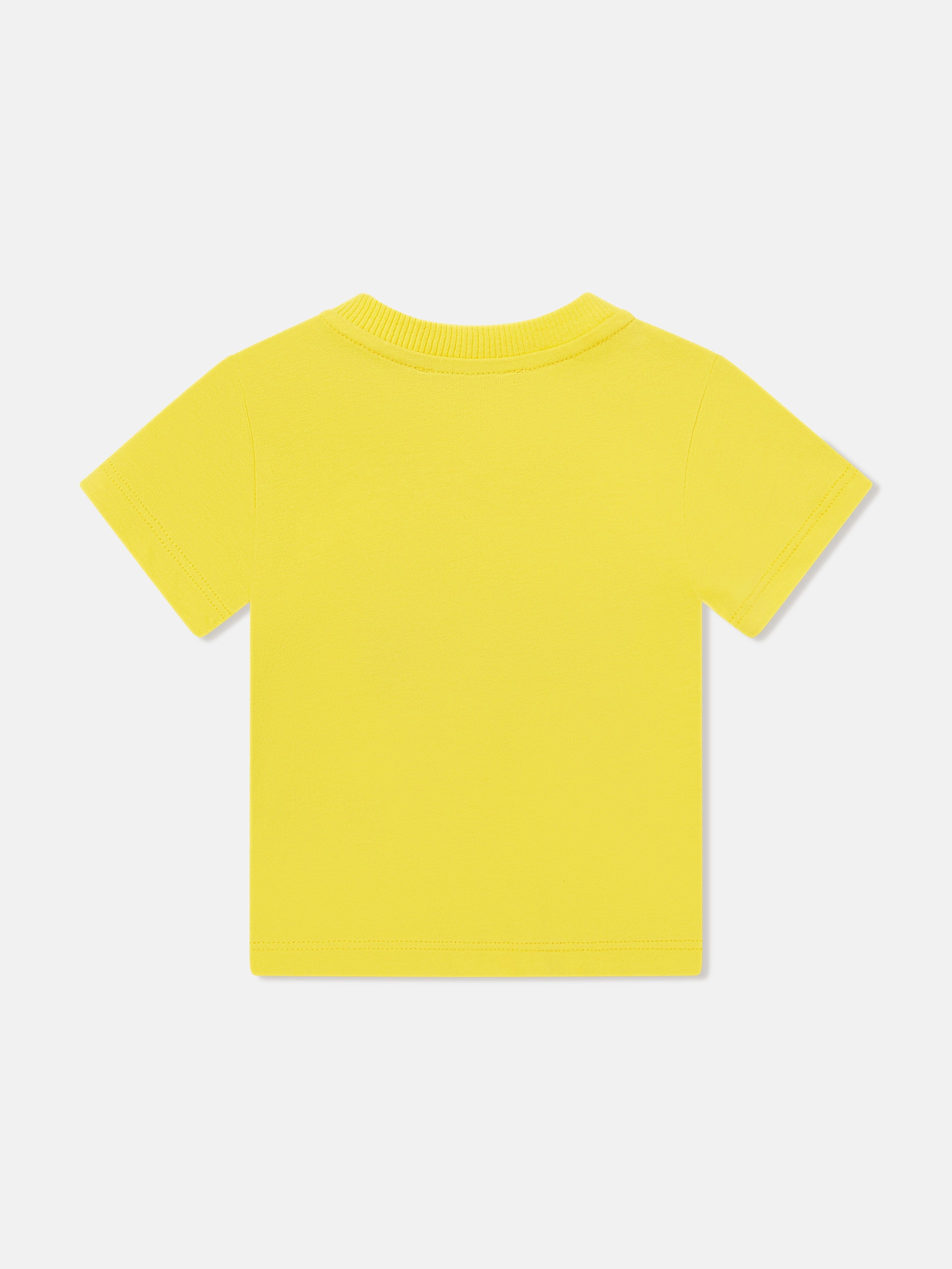 Baby Teddy Bear Logo T-Shirt in Yellow