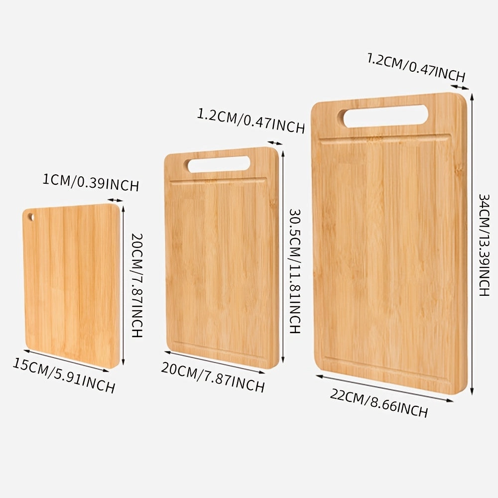 Bamboo Cutting Board Set