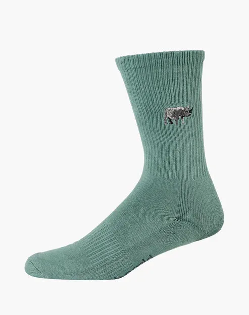 Bamboozled Men's Zoo Conservation Socks - Rhino