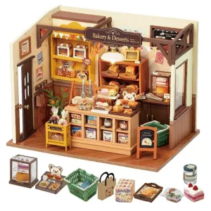 Becka's Baking House – DIY 3D Miniature Dollhouse Puzzle Kit for Teens & Adults