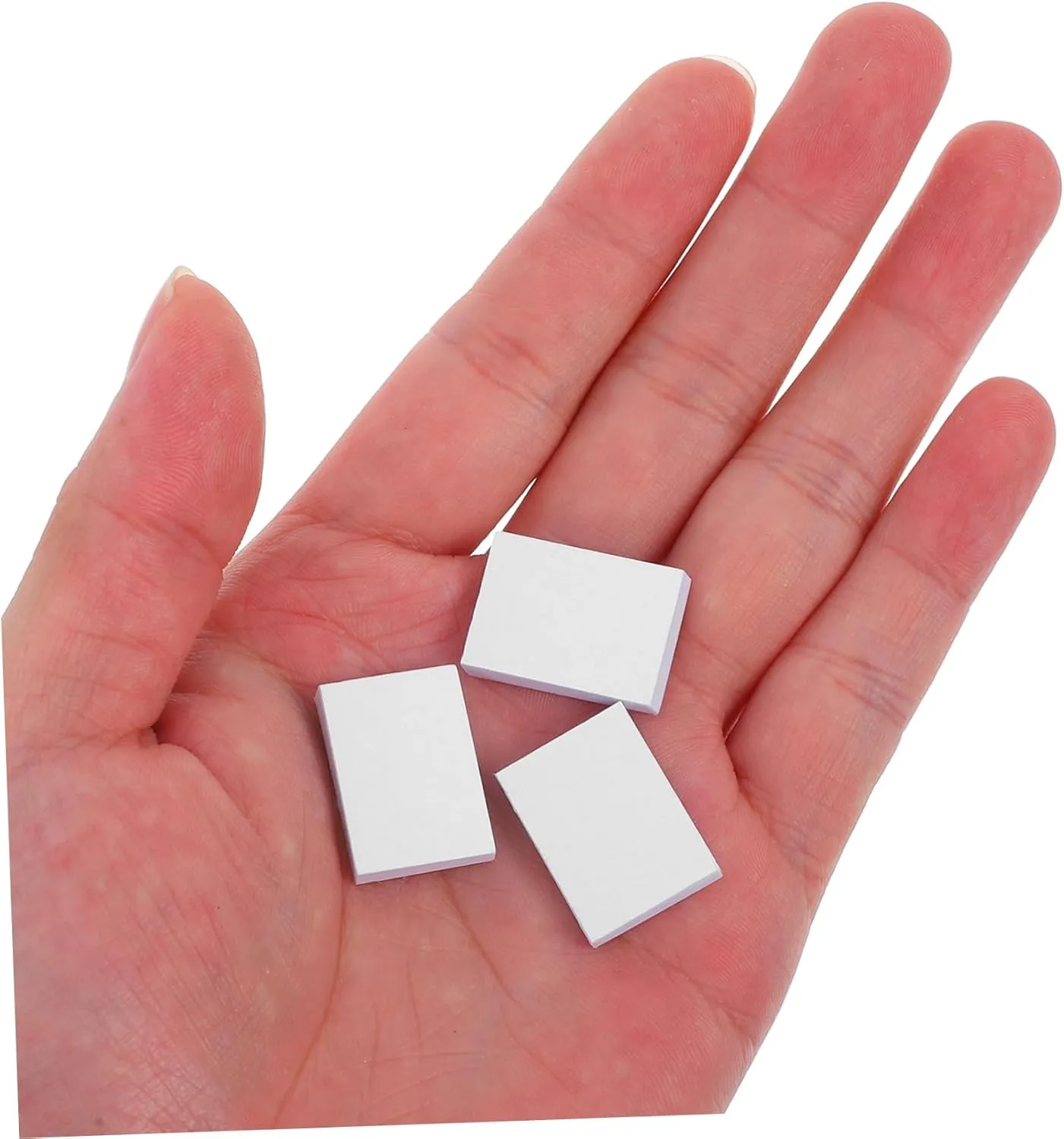 BESPORTBLE 3sets 1:12 Scale DIY Miniature Books Blank Miniature Book for Dollhouse Decor Paintable Mini Furniture for Boys and Girls 30pcs*3