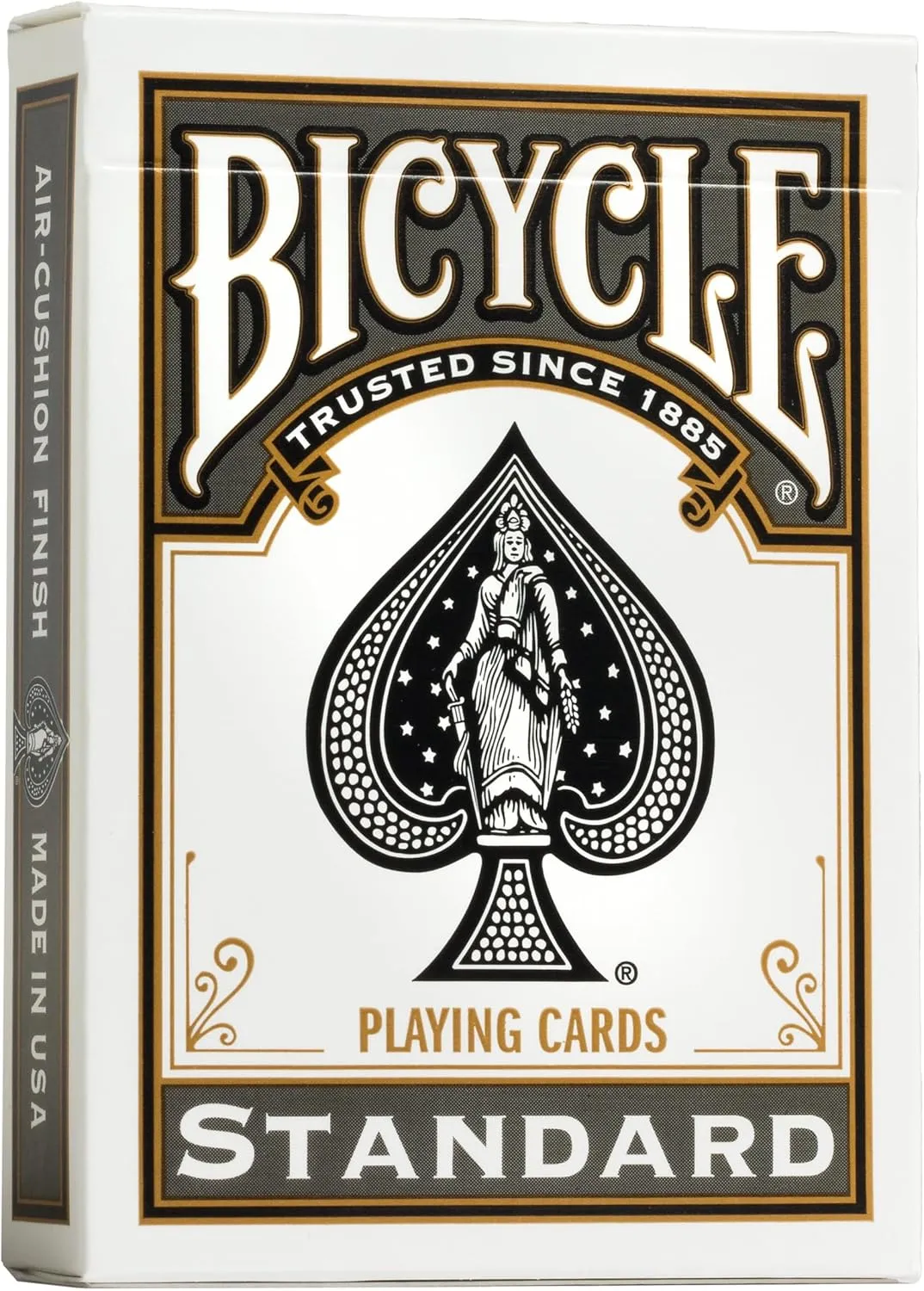 Bicycle Standard Index (Black/Red), Pack of 4