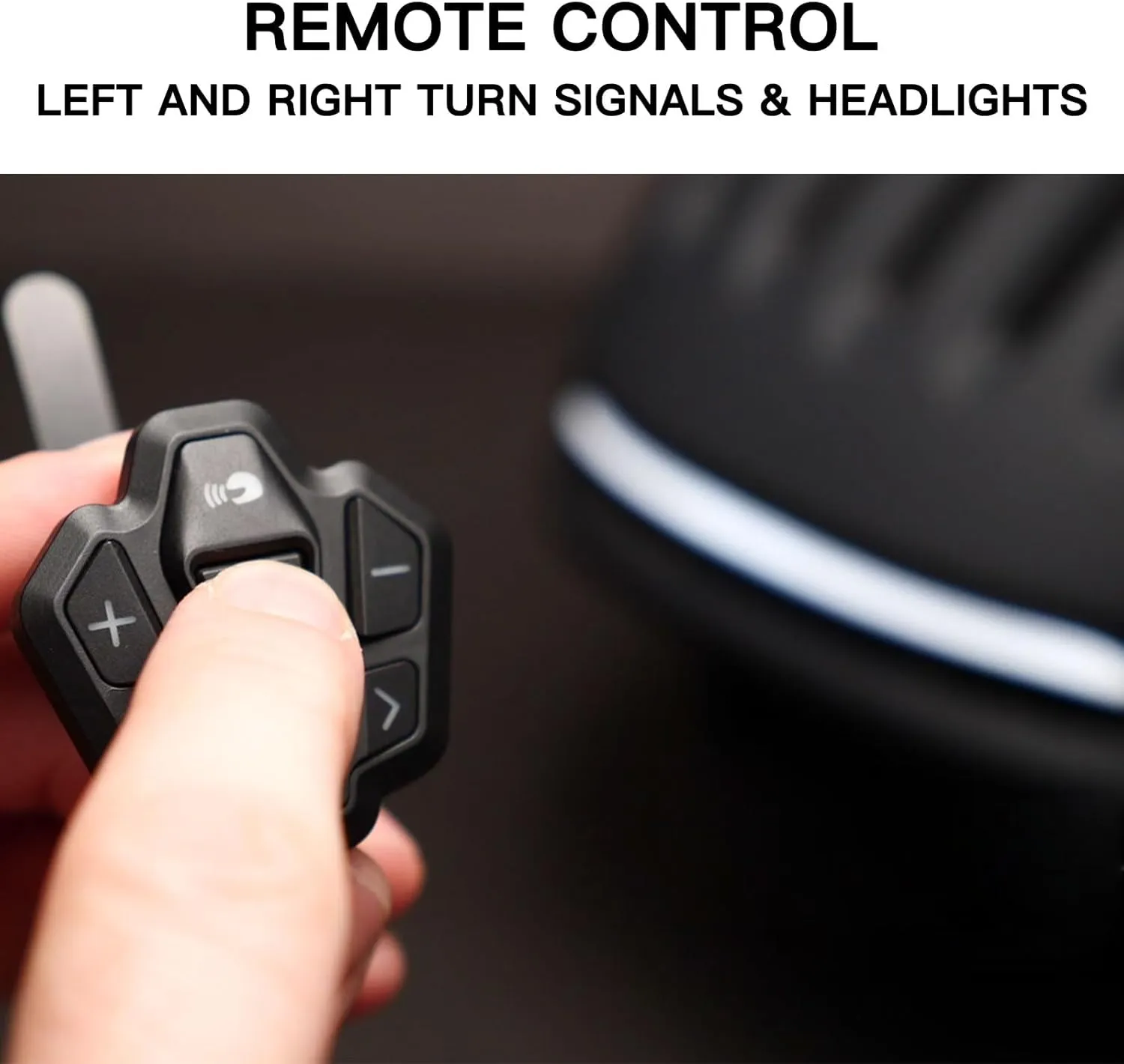 Bike Helmet with Bluetooth, Smart Bike Helmet for Adults Men Women with Built-in Speakers, Auto Brake Blinker, Front and Rear LED Turn Signals Remote Control, Smart Cycling Helmet.