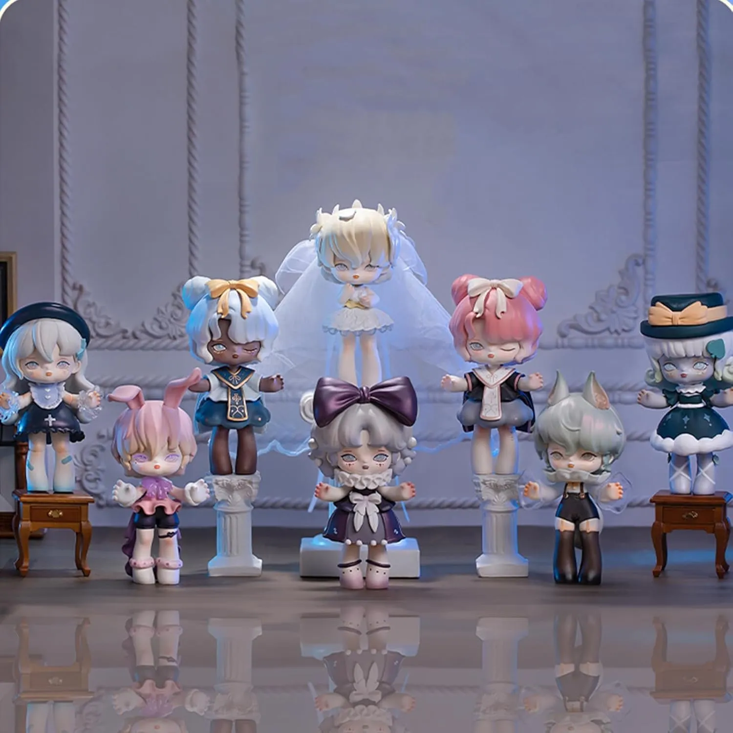 Blind Box Figures Toys,4.7" Cute Mini Dolls Kawaii MISYA Incredible Residence Series PVC Blind Box Doll Collectable Action Figure for Girls Birthday Party Gift Toys