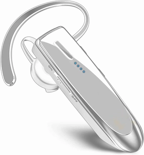 Bluetooth 5.3 Headset Compatible with Asus Transformer Book T90 Chi Wireless Earpiece, IPX5 Waterproof, Dual Microphones, Noise Reduction, 60 Days Standby   22Hrs HD Talk Time!