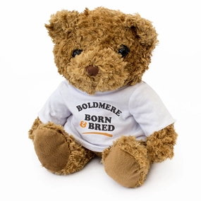 BOLDMERE BORN & BRED - Teddy Bear - Cute Cuddly Soft - Gift Present